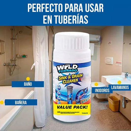 Wild Tornado® - Destapador de cañerías
